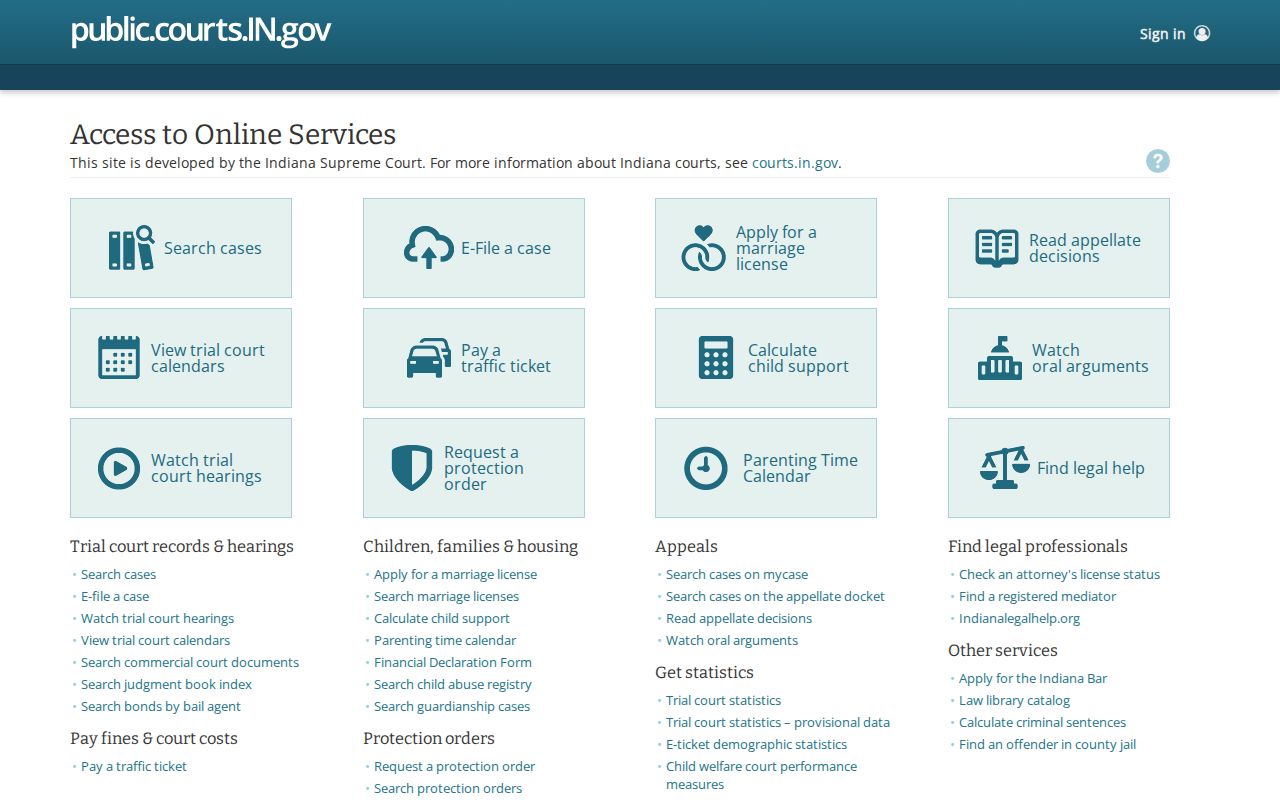 Gibson County warrant records MyCase portal